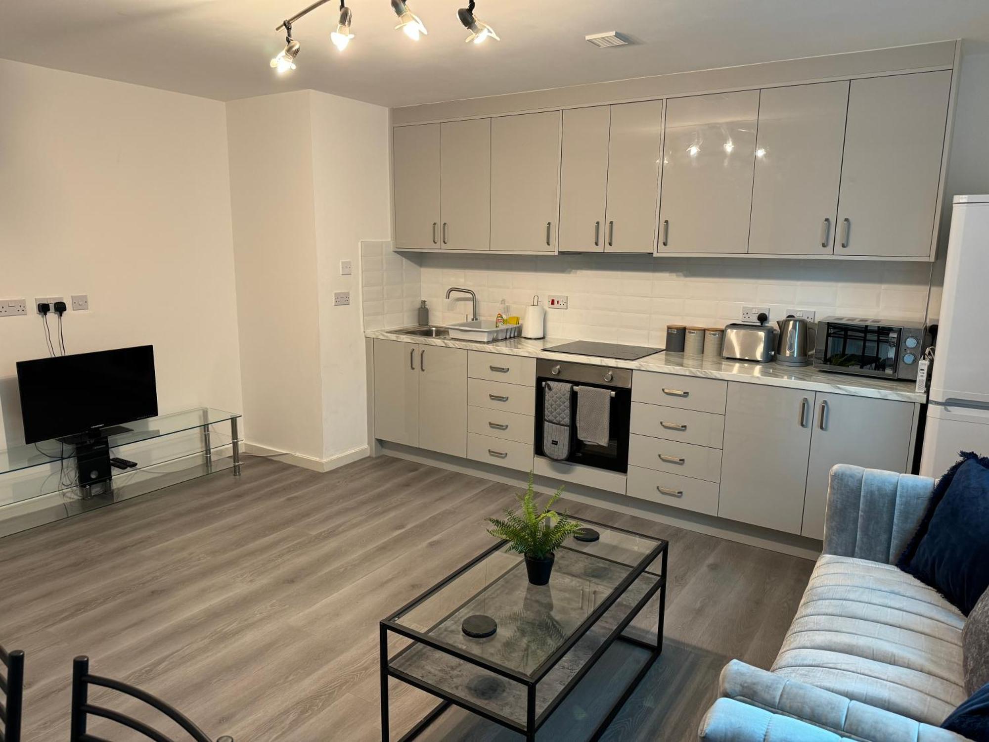 Modern Smart 2 Bedroom Apartment Central Манчестер Экстерьер фото